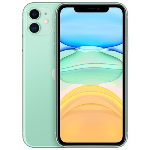 фото Смартфон apple iphone 11 64gb зеленый (mhdg3ru/a) slimbox