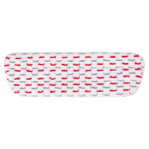 Насадка для швабры из микрофибры, 41,5х14,5 см, красный/белый