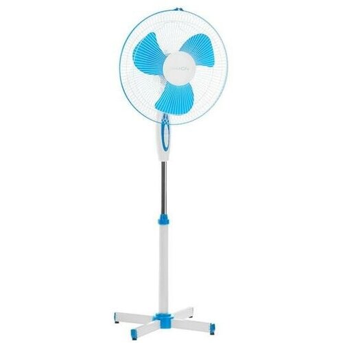 Вентилятор LuazON Lof-01 напольный 45 Вт 3 режима фасовка по 2 шт бело-синий 164800₽