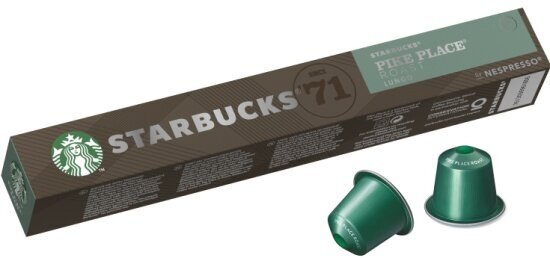 Кофе в капсулах STARBUCKS для кофемашин Nespresso Pike Place Roast, 10 шт.