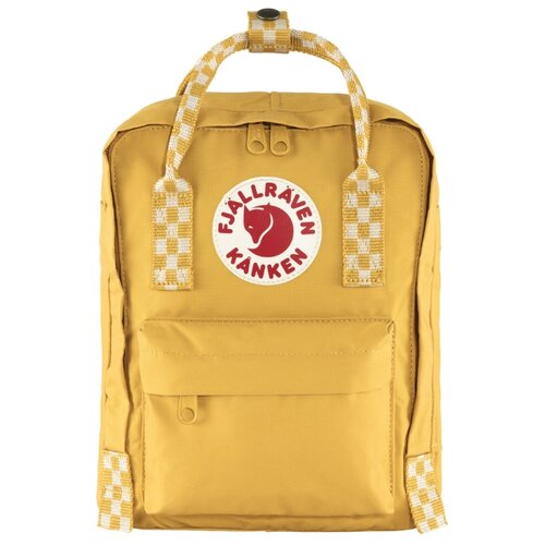 фото Рюкзак fjallraven kånken mini 7 (ochre-chess pattern)