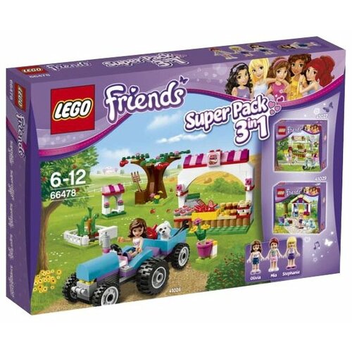 lego 21151 minecraft последняя битва Конструктор LEGO Friends 66478 Подарочный набор, 423 дет.