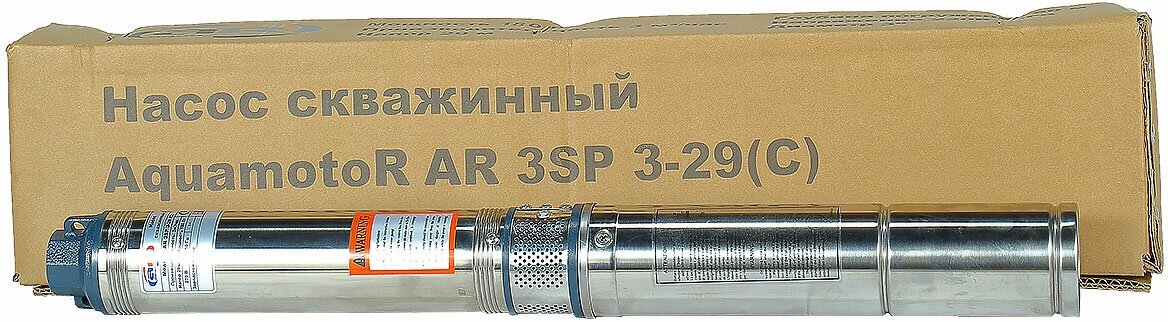 Насос скважинный 3" AquamotoR AR 3SP 3-29 (C) с кабелем 15м - фотография № 13