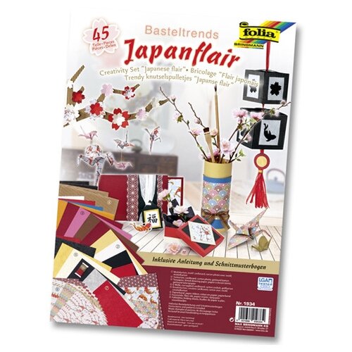 фото Набор дизайнерской бумаги для творчества "японские мотивы", арт. 1934 folia