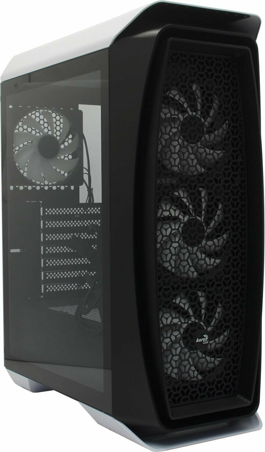 Корпус ATX Aerocool Без БП белый чёрный (ACCM-PB17043.21) - фото №15