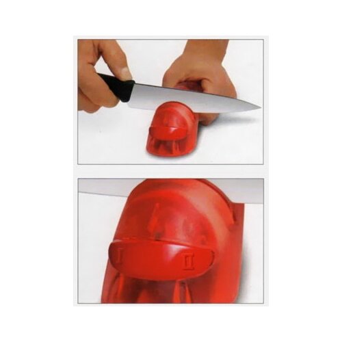 фото Точилка victorinox для кухонных ножей, с керамическими дисками, красная