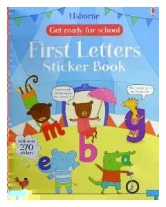 Get Ready for School. First Letters Sticker Book - фото №1