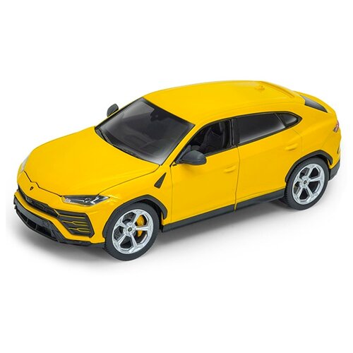 Легковой автомобиль Welly Lamborghini Urus (24094) 1:24, желтый легковой автомобиль игроленд hot r 293 030 1 5 24 5 см желтый черный