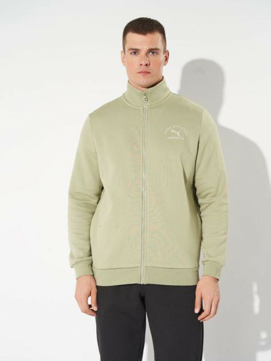 Костюм спортивный PUMA Class, размер XL, оливковый — фото 1