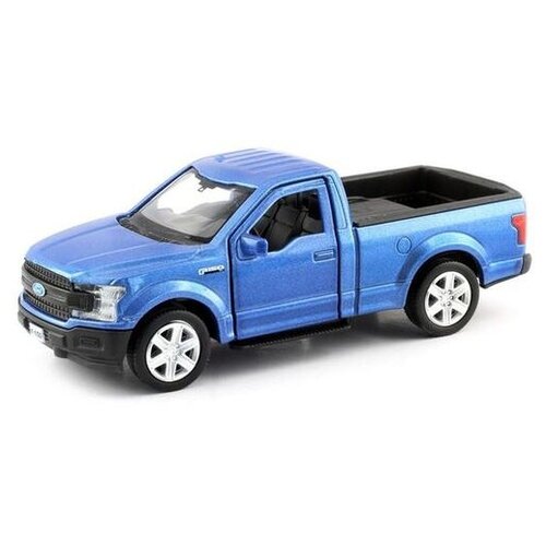 Внедорожник RMZ City Ford F150 2018 (554045) 1:32, 15 см, голубой внедорожник rmz city ford f150 2018 554045 1 32 15 см черный