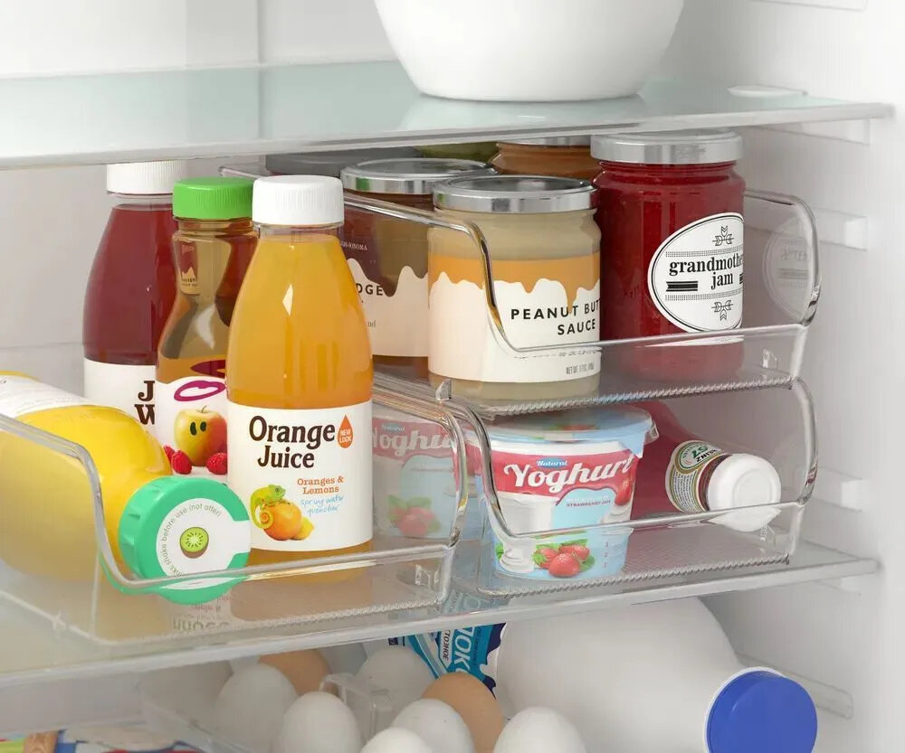 Емкость для холодильника Raido, прозрачный пластиковый контейнер для хранения для овощей - фотография № 8