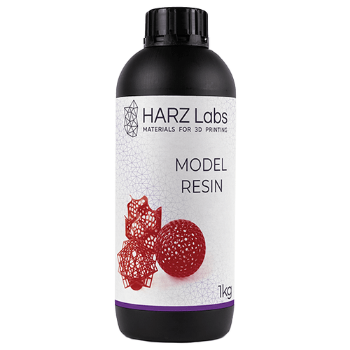 Фотополимер HARZ Labs Model Resin вишневый (1л)
