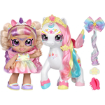 Игровой набор кукла Kindi Kids Mystabella с единорогом Rainbow Star 50248 - изображение