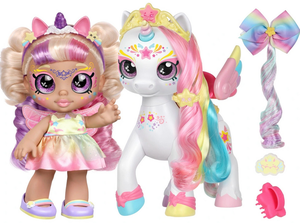 Фото Игровой набор кукла Kindi Kids Mystabella с единорогом Rainbow Star 50248
