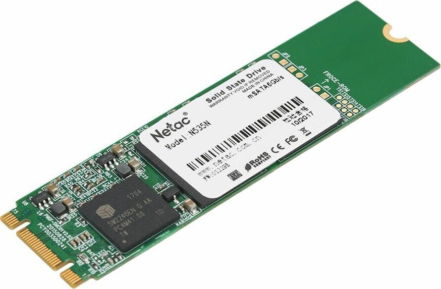 Накопитель SSD Netac SATA III 256Gb NT01N535N-256G-N8X N535N M.2 2280 - фотография № 18