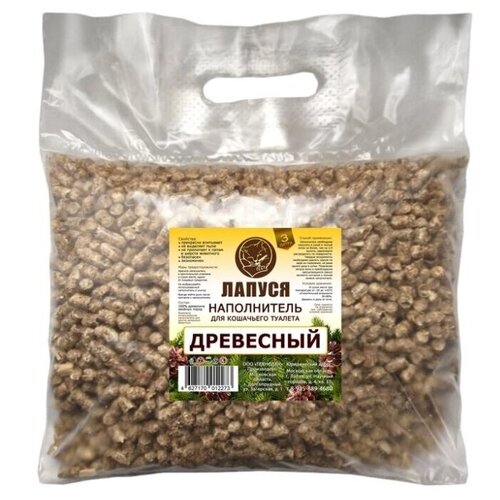 Древесный наполнитель эконом класса лапуся 3 л.