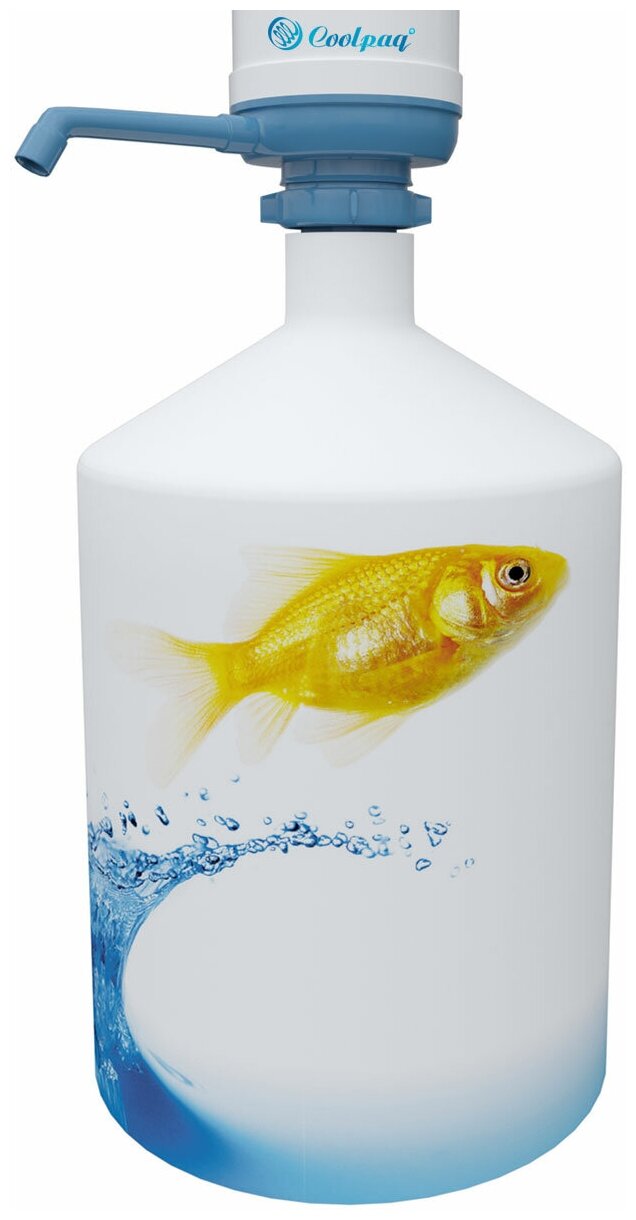 Чехол для бутылки 19л c помпой, Coolpaq JUMPING FISH AquaP12-07