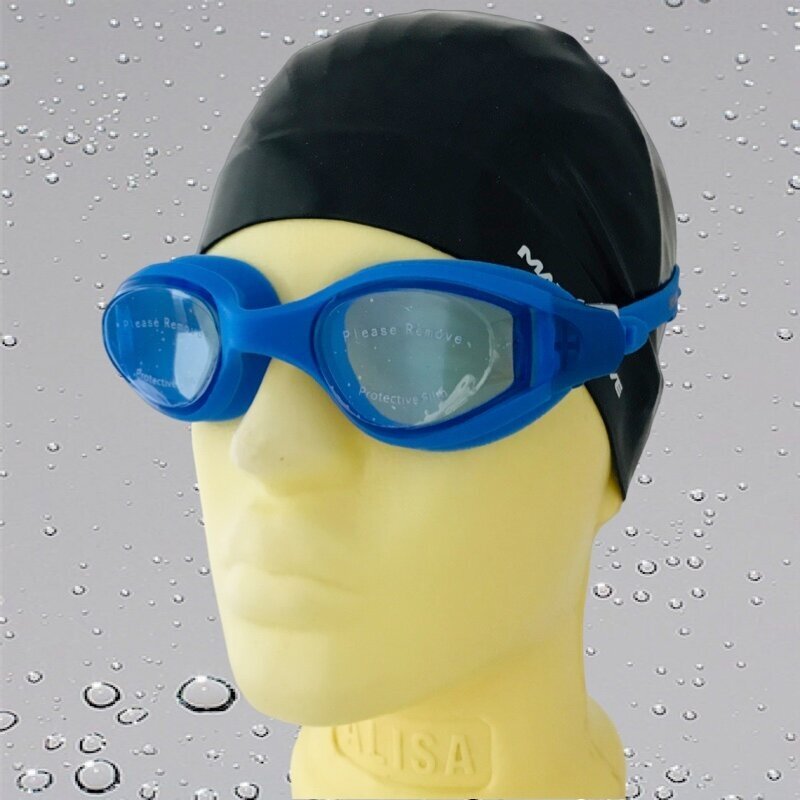 Очки для плавания Wet Water "BLISS", UV-защита, антифоговое покрытие, синие — фото 1