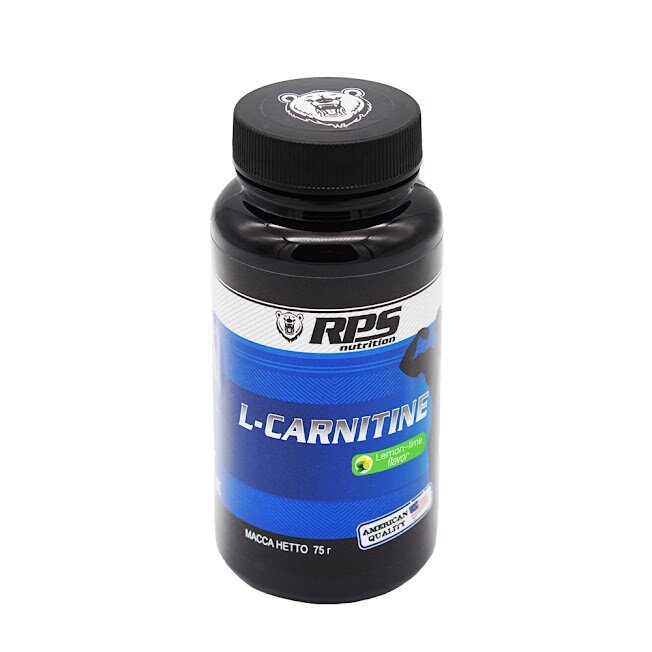 RPS Nutrition L-карнитин, 75 гр, лимон-лайм