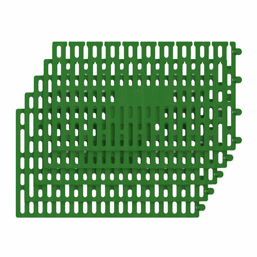 Забор декоративный Green Glade 35х21 см сборный зеленый