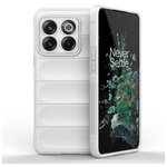 Противоударный чехол Flexible Case для OnePlus Ace Pro белый - изображение
