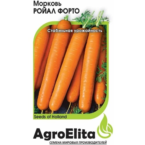 Семена Морковь Ройал Форто, 0,5г, AgroElita, Seminis