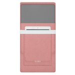 Чехол для 16 MacBook Pro 2020 / MacBook 15 Pro до 2016 года / Макбук Про 15 и 16 дюймов / ноутбука 15 и 16 дюймов / подставка / сумка из фетра / вертикальный с крышкой дымчато-розовый - изображение