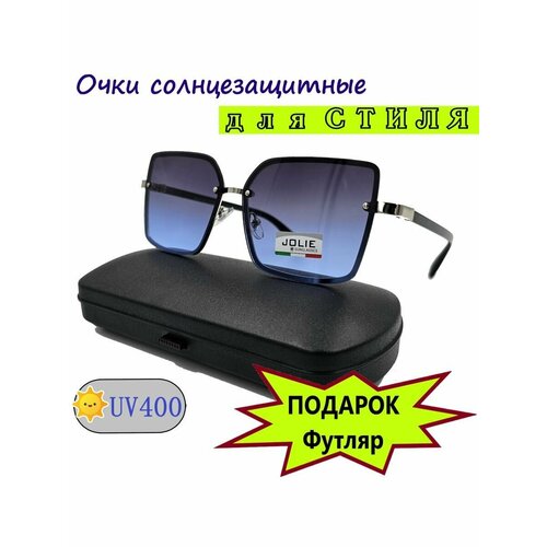 Солнцезащитные очки  JOLIE 8004 c5 сз, серый, синий