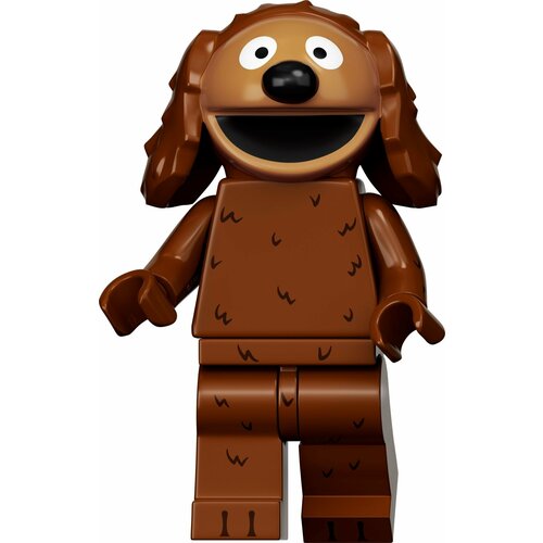 Минифигурка Лего 71033-1 : серия COLLECTABLE MINIFIGURES The Muppets Lego series ; Rowlf the Dog (пёс Рольф) минифигурка лего 71033 10 серия collectable minifigures the muppets lego series statler статлер