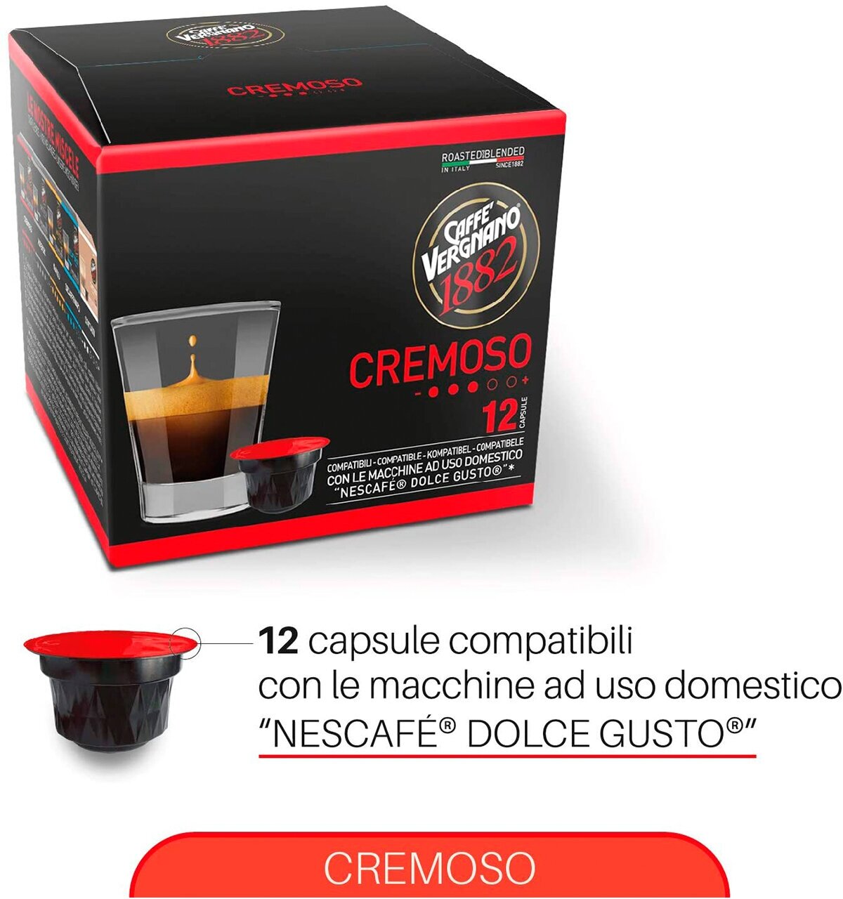 Кофе в капсулах Dolce Gusto Cremoso 36к*7.5г для кофемашин - фотография № 3