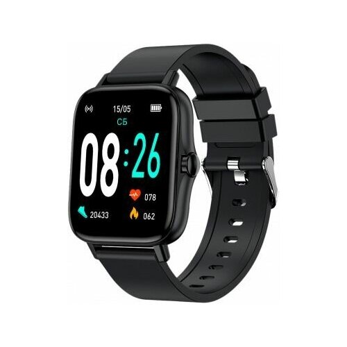 Умные часы SUNWIND SW35 169 IPS корп черный рем черный SW35B 256200₽