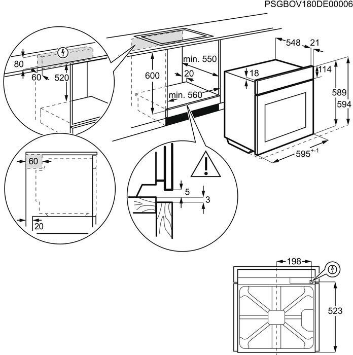 Электрический духовой шкаф Zanussi OPZB 2300 C, бежевый - фотография № 7