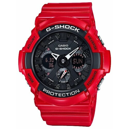 Часы мужские Casio g-shock GA-201RD-4A casio часы casio ga 300 7a коллекция g shock