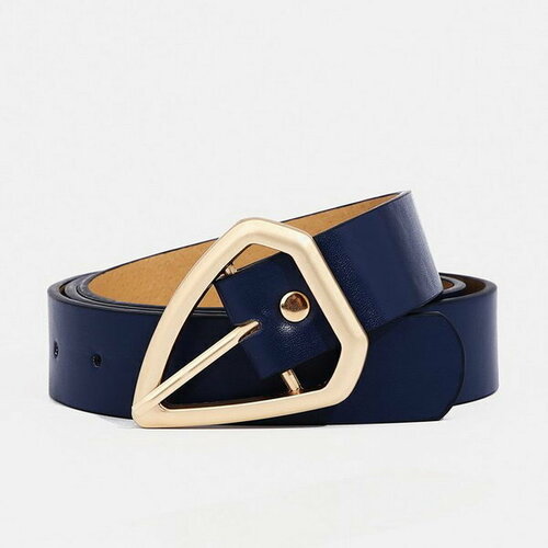 фото Ремень сима-ленд, размер 100, синий сима-лэнд