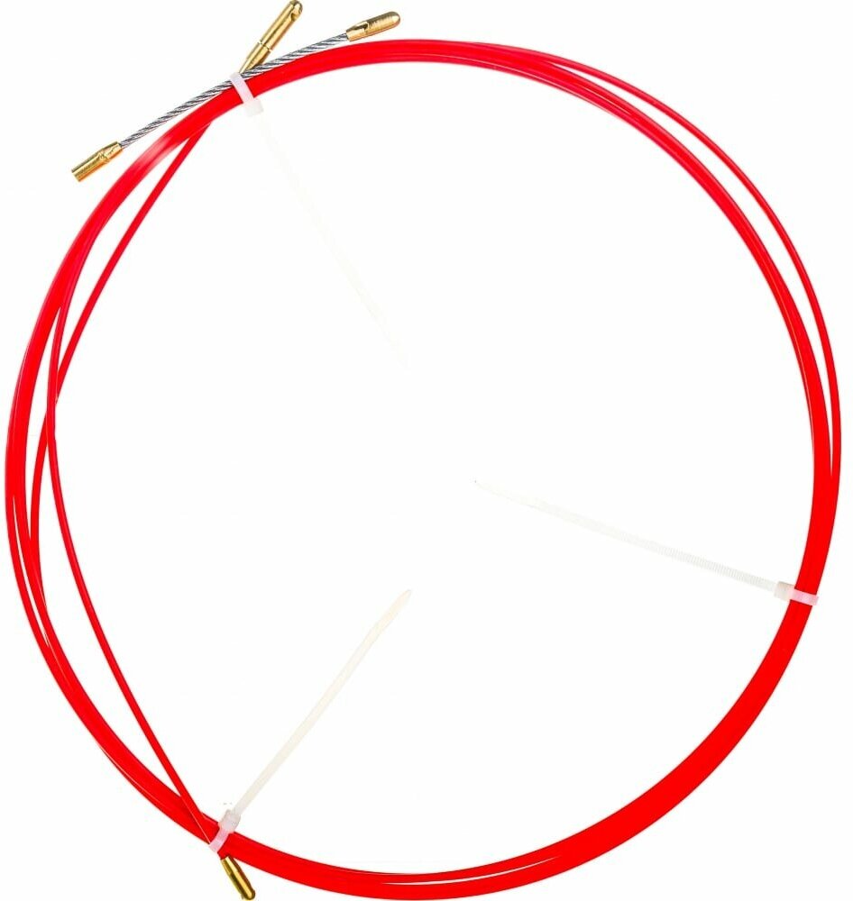 Протяжка для кабеля мини УЗК в бухте, стеклопруток d 3,5 мм, 3 метра, RC19 УЗК-3.5-3 - фотография № 7