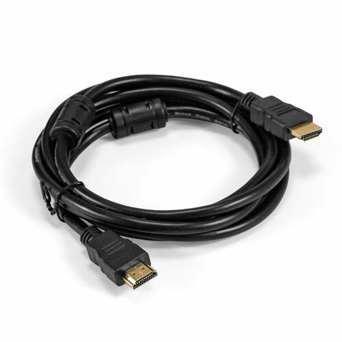 Кабель HDMI ExeGate EX-CC-HDMI-1.5F (19M/19M, 1,5м, v1.4b, ферритовые кольца, позолоченные контакты) EX294688RUS кабель hdmi exegate ex cc hdmi 20 0f 19m 19m 20м v1 4b ферритовые кольца позолоченные контакты ex294695rus