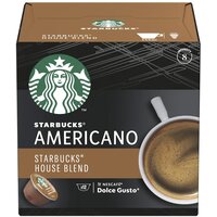 Кофе в капсулах Starbucks House Blend Americano для Nescafe Dolce Gusto, 12 кап. в уп, 1 уп.