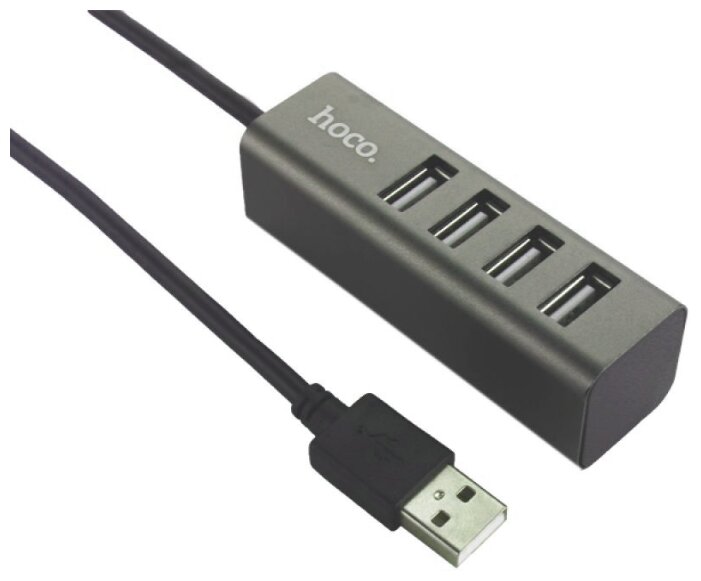 Хаб Hoco HB1 Line Machine USB to 4xUSB - Tarnish