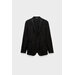 Пиджак Barena, силуэт полуприлегающий, размер 48, черный