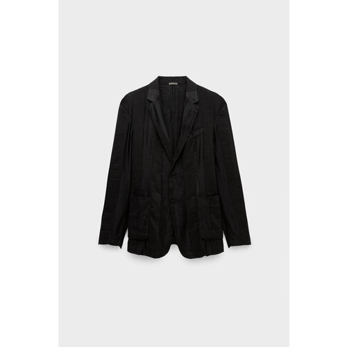 Пиджак Barena, силуэт полуприлегающий, размер 48, черный