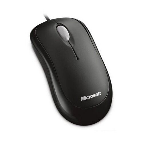 Мышь компьютерная Microsoft Basic, цвет: черный мышь microsoft lion rock ergonomic черный