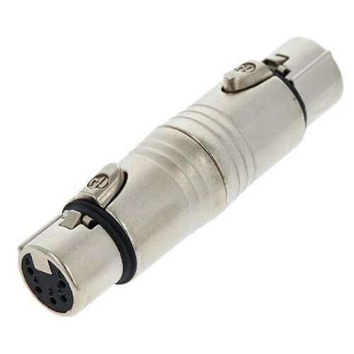 neutrik na5ff адаптер 5 контактный xlr female 5 контактный xlr female Neutrik NA5FF Адаптер 5-контактный XLR Female - 5-контактный XLR Female