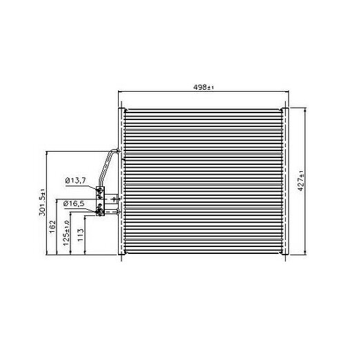 Радиатор Кондиционера Bmw E-39 - 5-Serie 95-02 Nissens арт. 94274