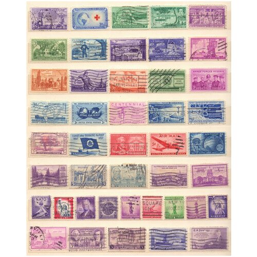 Почтовые марки СССР. 1934-1965 год. Разное. Полные и неполные серии. Чистые Набор 44 марки.