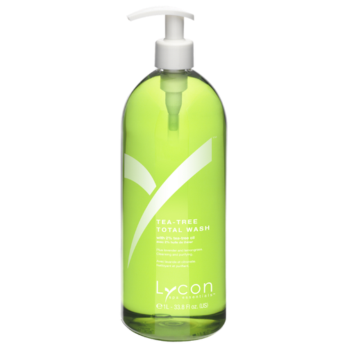 Lycon Tea Tree Total Wash - Гель для душа глубокого очищения с маслом Чайного дерева 2% 250 мл