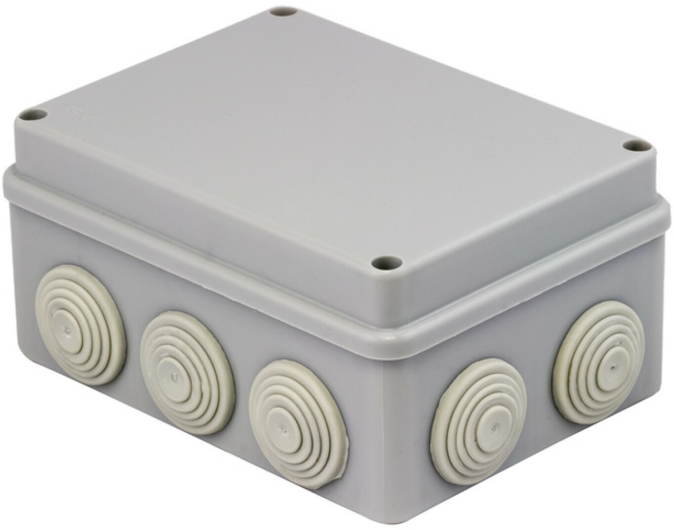 Коробка распределительная КМР-050-041 пылевлагозащитная, 10 мембранных вводов, уплотнительный шнур (150х110х70) EKF PROxima