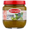 Пюре Semper цукини, с 4 месяцев, 125 г, 1 шт - изображение