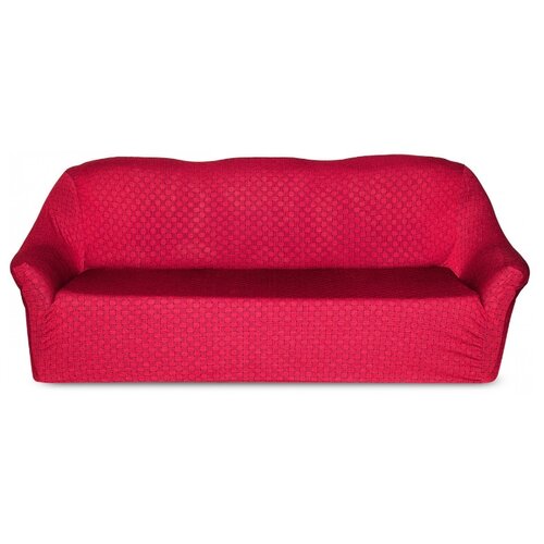 фото Karteks чехол на диван adonia цвет: бордовый (трехместный)