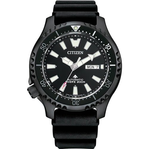 наручные часы citizen комбинированный Наручные часы CITIZEN Promaster NY0139-11E, черный