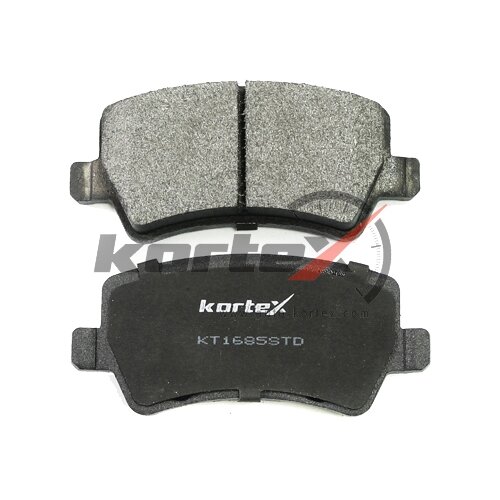 Дисковые тормозные колодки задние KORTEX KT1685STD для Volvo, Ford (4 шт.)